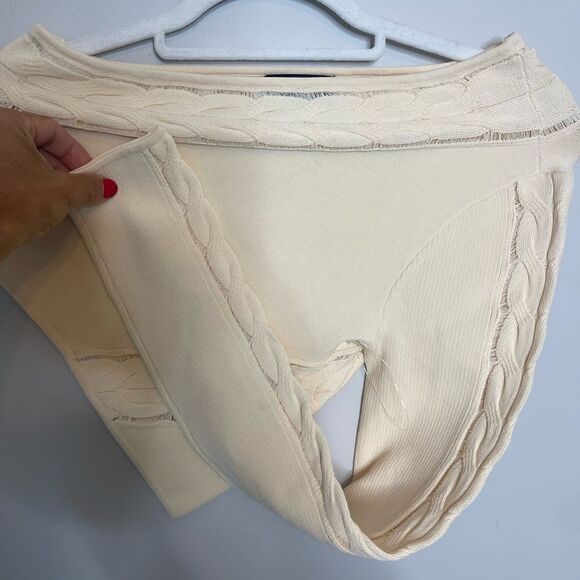 Michael Costello x REVOLVE Ency Cable Top in Cream new Small - Picture 5 of 8